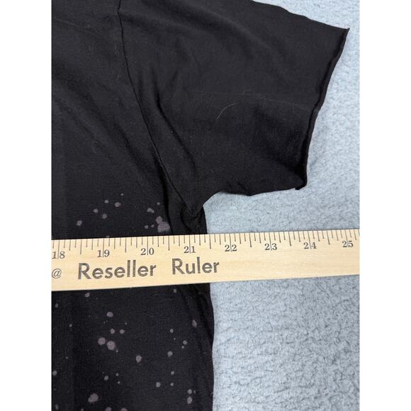 Affliction Womens Size XL American Customs Volume Split T-Shirt - Picture 5 of 14